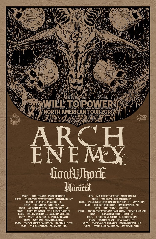 Arch Enemy Tour