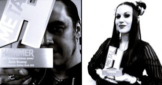imagen de ARCH ENEMY, LACUNA COIL, JUDAS PRIEST y más Ganadores  en el Metal Hammer Golden Gods Award Show.