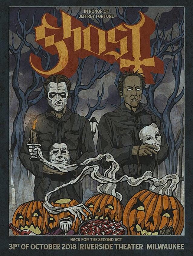Ghost Jeff Fortune Poster