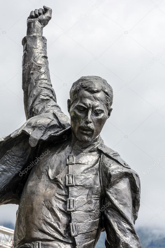 Estatua De Freddy Mercury En Montreux, Suiza
