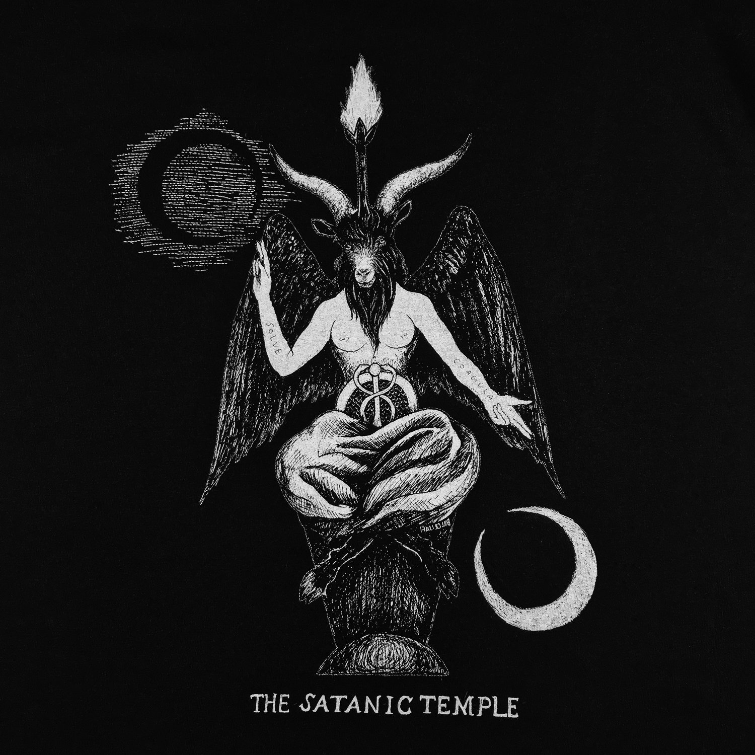 The Satanic Temple Bill Crisafi Baphomet Copy