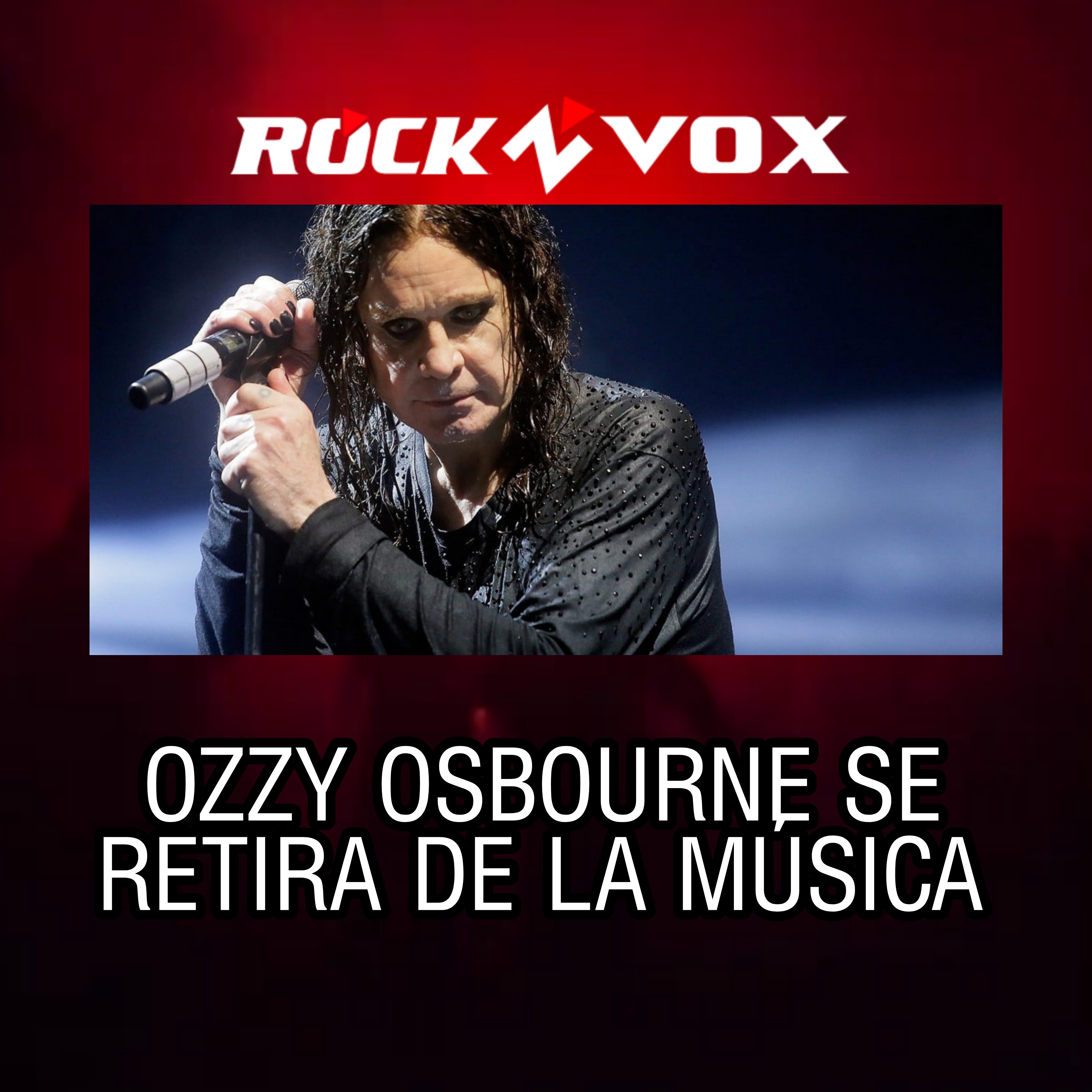 Adiós a un grande: Ozzy Osbourne se retira profesionalmente